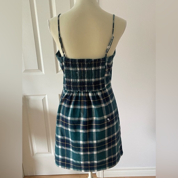 Aeropostale Plaid Green Skater Dress - Picture 2 of 3